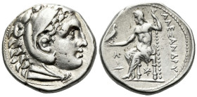 Kingdom of Macedon, Alexander III, 336-323 and posthumous issue Amphipolis Tetradrachm circa 310-294 - Ex CNG sale 82, 2009, 426.