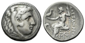 Kingdom of Macedon, Alexander III, 336-323 and posthumous issue Miletus Drachm circa 300-295 - From the collection of a Mentor.