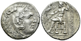 Kingdom of Macedon, Alexander III, 336-323 and posthumous issue Miletus Tetradrachm circa 295-275 - From the collection of a Mentor.