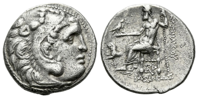 Kingdom of Macedon, Lysimachus, 306-281 Colophon Drachm circa 305-281, AR 16.00 ...