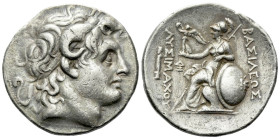 Kingdom of Thrace, Lysimachus, 323-281 Lampsacus Tetradrachm circa 297-281 - From the collection of a Mentor.