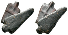 Tauric Chersonesus, Karkinitis Large lot of 2 units circa 470-460