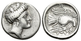 Euboea, Chalchis Drachm circa 338-308
