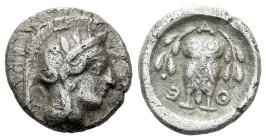 Attica, Athens Drachm circa 421-415