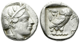 Attica, Athens Tetradrachm circa 460-454