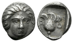 Islands off Caria, Rhodes Triobol circa 408-394 - From the collection of a Mentor.