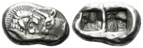 Lydia, Croesus, 561-546 Half stater circa 561-546 - From the collection of a Mentor.