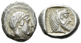 Lycia, Kherei Telmessos Stater circa 410-390