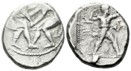 Pamphilia, Aspendus Stater circa 420-370