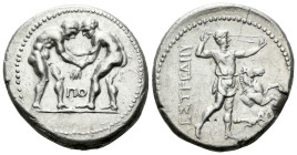 Pamphilia, Aspendus Stater circa 420-370