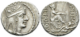 Armenia, Tigranes II 'the Great', 95-56 BC Tigranocerta Tetradrachm circa 95-56