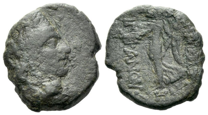 Armenia, Tigranes II 'the Great', 95-56 BC Bronze circa 95-56, Æ 18.00 mm., 4.57...