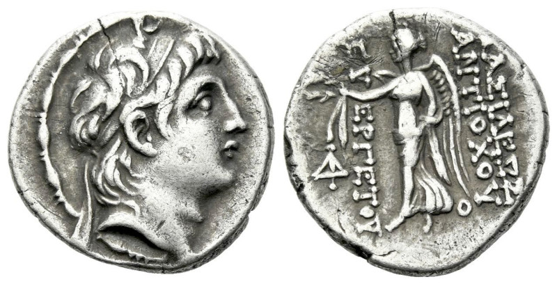 The Seleucid Kings, Antiochus VII, 138-129 Antiochia Drachm circa 138-124, AR 17...