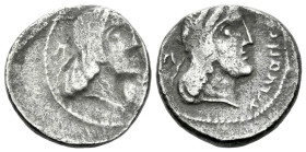 Kings of Nabathaea, Aretas IV, with Shaqilat, 9 BC - AD 40 Petra Drachm circa 9 BC - AD 40