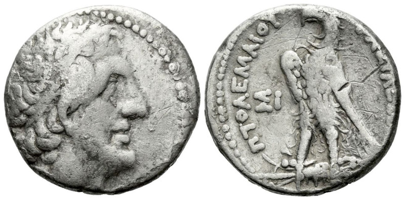 The Ptolemies, Ptolemy II Philadelphos, 285-246 Tetradrachm, Sidon circa 247, AR...