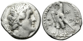 The Ptolemies, Ptolemy II Philadelphos, 285-246 Tetradrachm, Ake 251-250
