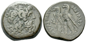 The Ptolemies, Ptolemy VIII Euergetes II, 145-116 Bronze circa 145-116