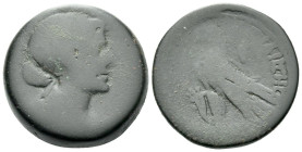 The Ptolemies, Cleopatra VII Thea Neotera, 51-30 Diobol-80 Drachmae, Alexandria circa 51-30