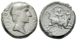 Macedonia, Amphipolis Divus Augustus or Tiberius Bronze circa 14 AD