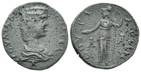 Achaia, Thuria Julia Domna, wife of Septimius Severus Bronze circa 193-217