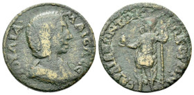 Lydia, Sardis Julia Maesa, sister of Julia Domna and grandmother of Elagabalus Bronze circa 218-222