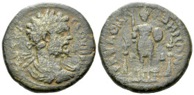 Decapolis, Rabbathmoba Septimius Severus, 193-211 Bronze circa 209-210