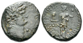 Samaria, Caesarea Maritima Nero, 54-68 Bronze circa 68