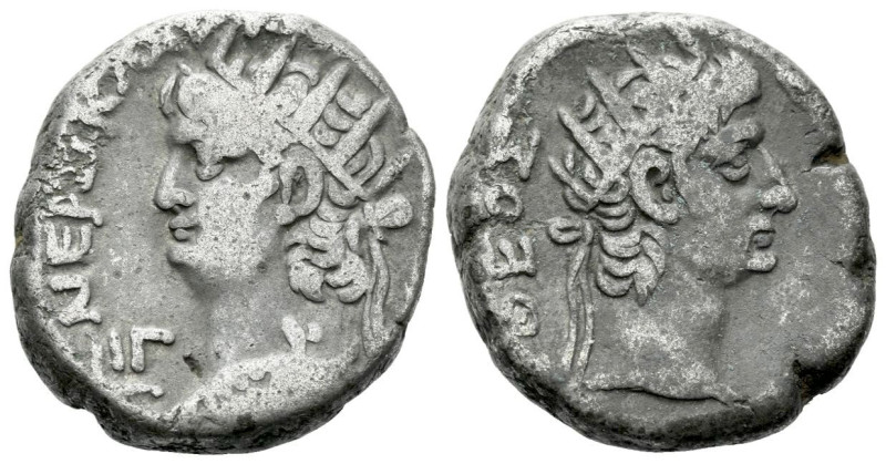 Egypt, Alexandria Nero, 54-68 Tetradrachm circa 66-67 (year 13), billon 21.50 mm...