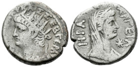 Egypt, Alexandria Nero, 54-68 Tetradrachm circa 68-69 (year 14)