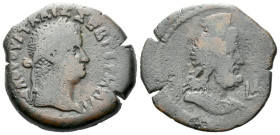 Egypt, Alexandria. Dattari. Vitellius, 69 Diobol 19 April - 1 July 69 (year 1) - From the Dattari collection.