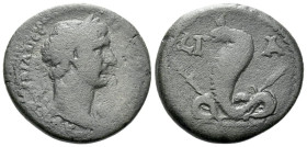 Egypt, Alexandria. Dattari. Trajan, 98-117 Diobol circa 107-108 (year 11) - From the Dattari collection.