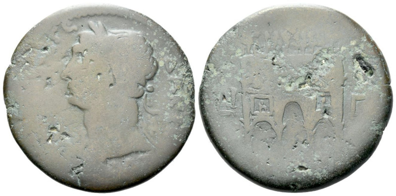 Egypt, Alexandria. Dattari. Trajan, 98-117 Drachm circa 109-110 (year 13), Æ 35....