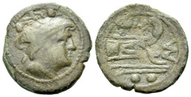M series Sextans circa 210 - Only one specimen on coin-archives.