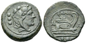 ROMA in monogram series Quadrans circa 211-210