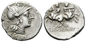 C. Serveilius M. f. Denarius circa 136