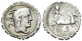 L. Procilius. Denarius serratus circa 80