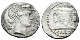 L. Scribonius Libo. Denarius circa 62