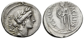 Mn. Acilius Glabrio Denarius circa 49
