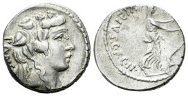 C. Vibius C.f. Cn. Pansa Caetronianus. Denarius circa 48