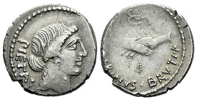 D. Iunius Brutus Albinus. Denarius circa 48 - Ex Naville 69, 331