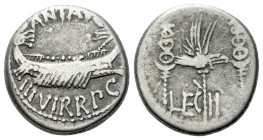 Marcus Antonius. Denarius circa 32-31
