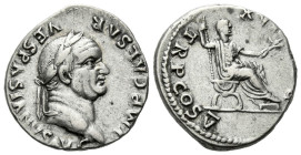 Vespasian, 69-79 Denarius Rome circa 74