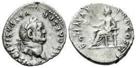 Vespasian, 69-79 Denarius Rome circa 75