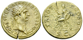 Trajan, 98-117 Dupondius Rome 98