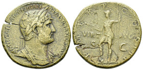 Hadrian, 117-138 Sestertius Rome 121-123