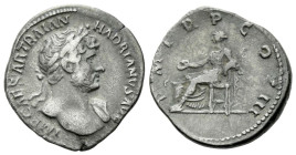 Hadrian, 117-138 Denarius Rome circa 119-120 - From the collection of a Mentor.