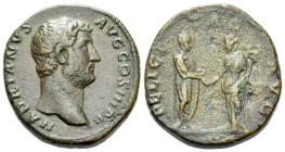 Hadrian, 117-138 Dupondius or As Rome 133-135