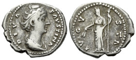 Diva Faustina I Denarius Rome After 141