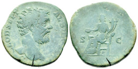Clodius Albinus caesar, 193-195 Sestertius Rome circa 194-195