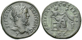 Septimius Severus, 193-211 Sestertius Rome 210